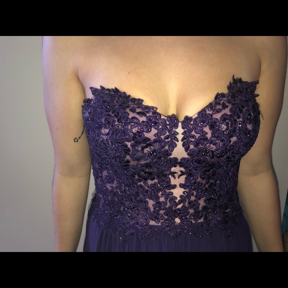 Purple Jovani Prom Dress